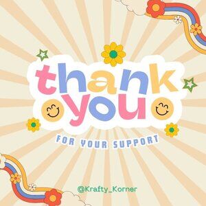 Thank you for your support !